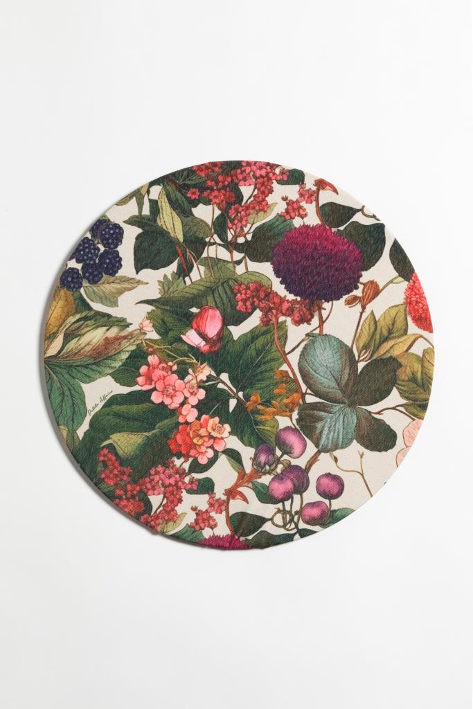 Plato de Sitio Antimanchas Berries Garden